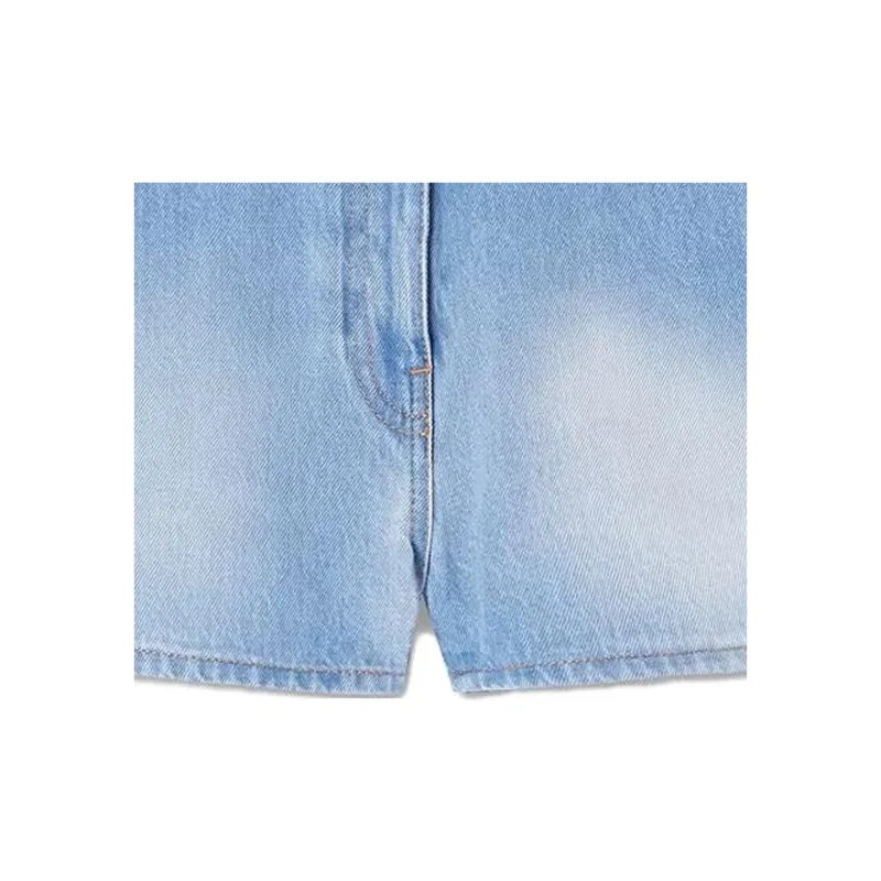 VERSACE Butterflies Denim Shorts-4