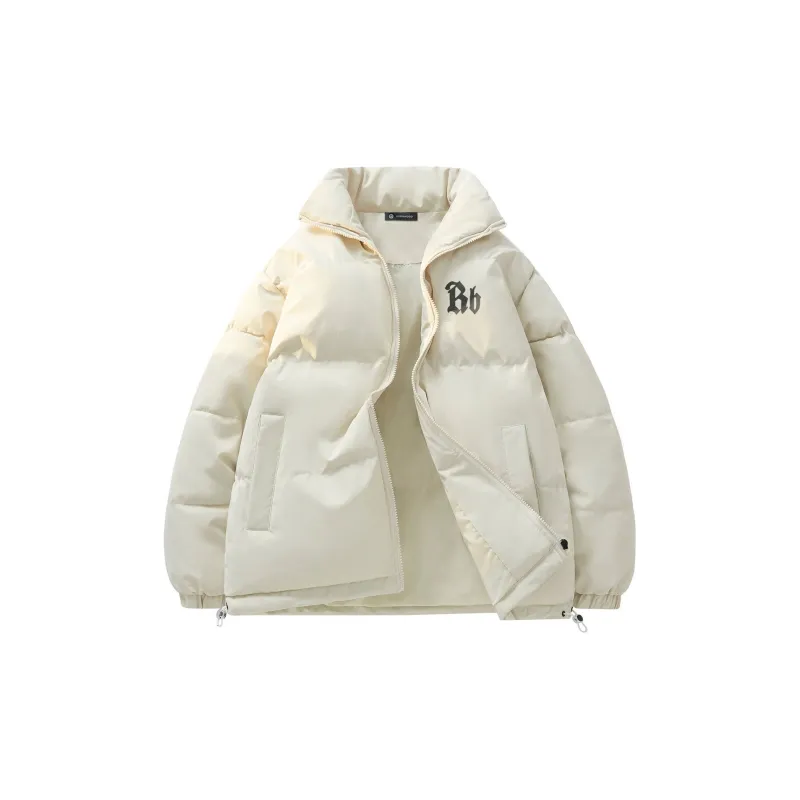 ROBINHOOD Puffer Jacket Unisex Black Pink-6