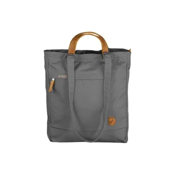 Fjallraven Recycled Polyester One Shoulder Portable Backpack Unisex Super Gray