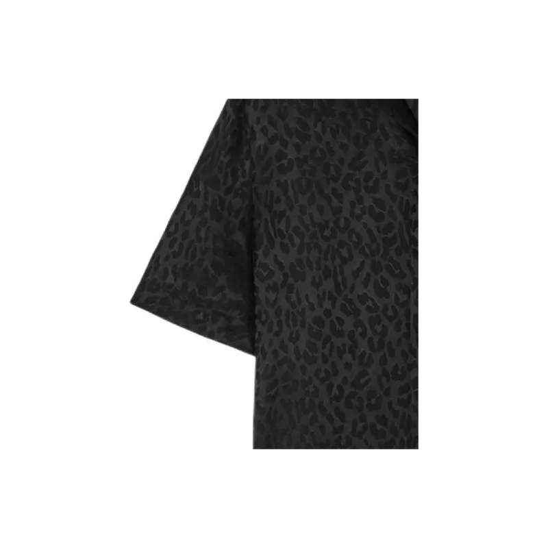 VERSACE Leopard-jacquard Shirt-3