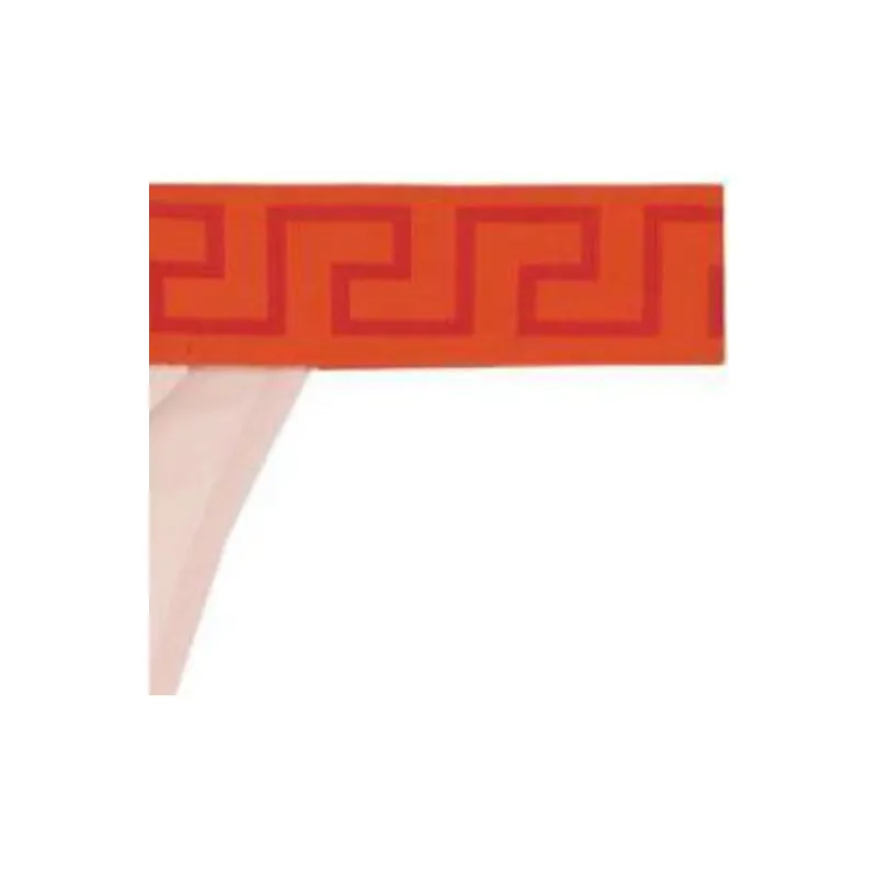 VERSACE Greca Border Stretched Thong-4