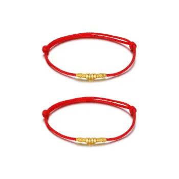 CHINA GOLD Solid Gold Bracelets Unisex