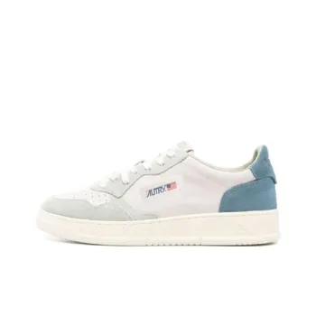 AUTRY Medalist Wear Resistant Low Top Skateboard Shoes Men's White Blue