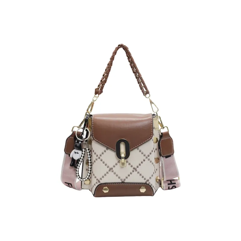 Yalu PU One Shoulder Handbag Women's Multicolor-36
