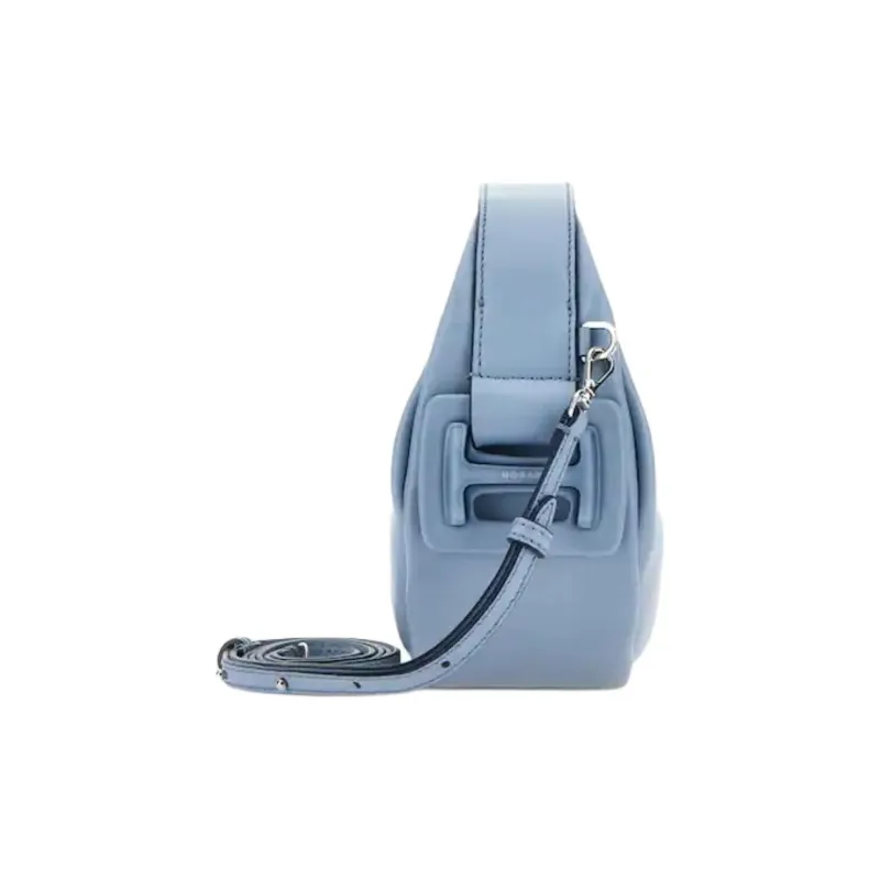 HOGAN Leather One Shoulder Handbags Mini Women's Sky Blue-2