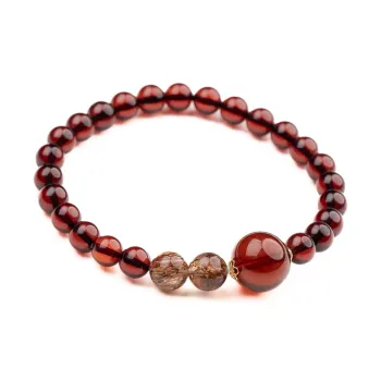 Xianyuan Amber/Beeswax Bracelets Unisex