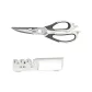 Nordic White-Multifunction Kitchen Shears+Nordic White Sharpening Stone