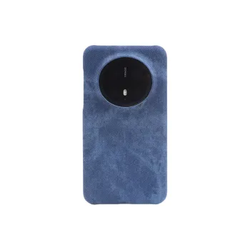 TXBX Leather Material Advanced Niche Denim Pattern Phone Case Compatibility With Huawei Mate 60/Mate 70 Collection