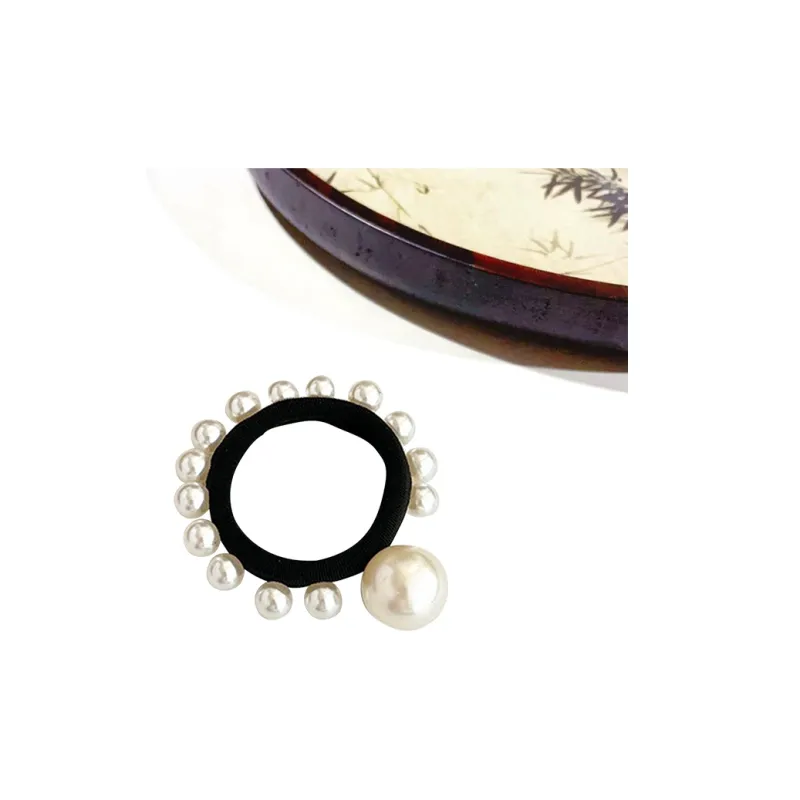 MIDNIGHT MOMENT Fabric Hair Tie Women's-5