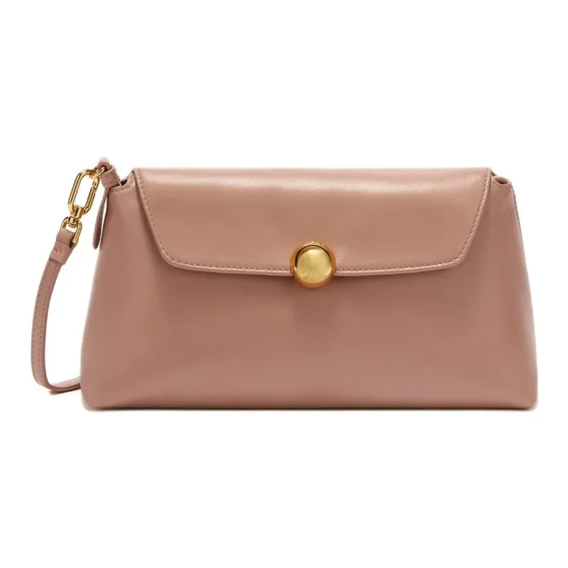 Furla Soft Lambskin One Shoulder Handbag Mini Women's Pink-0