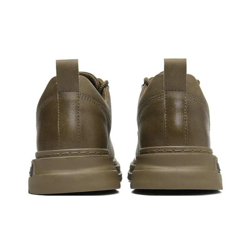 HLA Work Boots Men Low Top Black/Brown-8