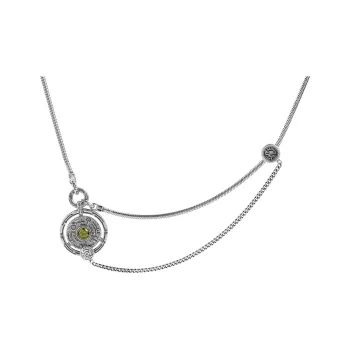 Ah Bo Ci De 925 Sterling Silver Necklaces Unisex