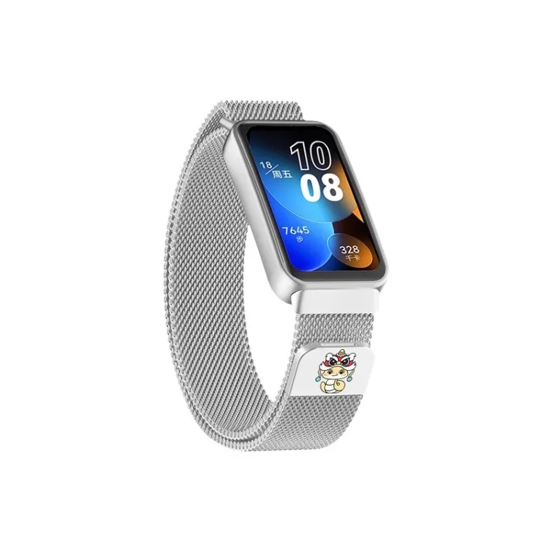 FZRT Waking Lion And Snake Collection Huawei Compatibility Watch Band 206mm Stainless Steel Material-4