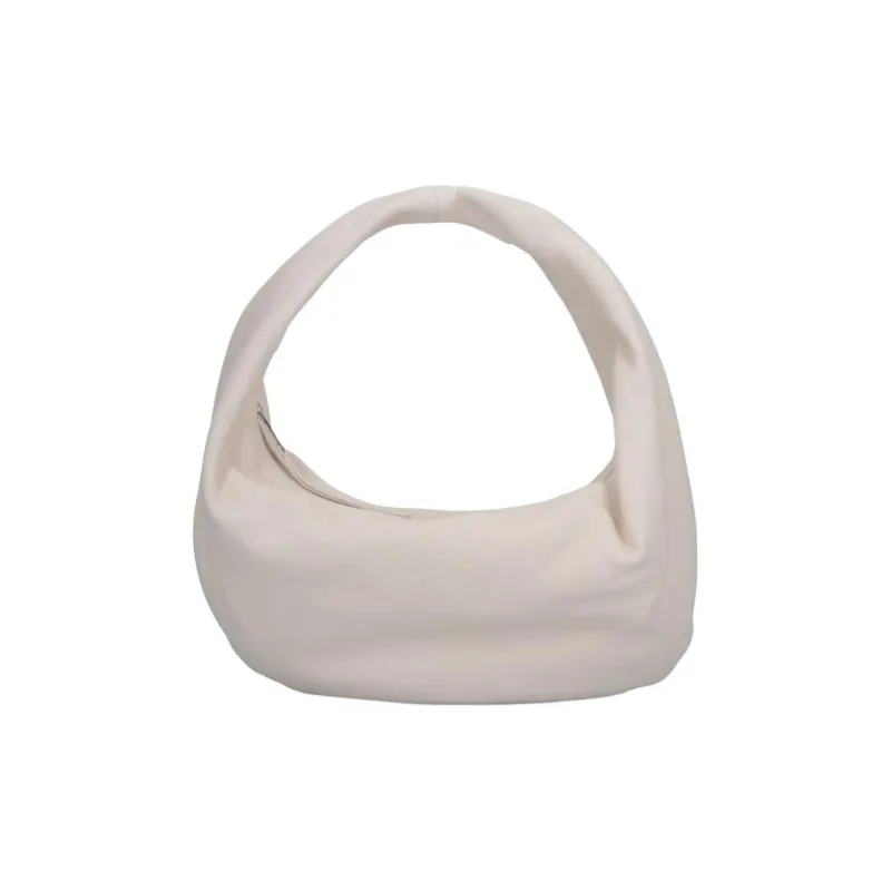 KHAITE Calfskin Handbag Medium Size Women's Cream-0