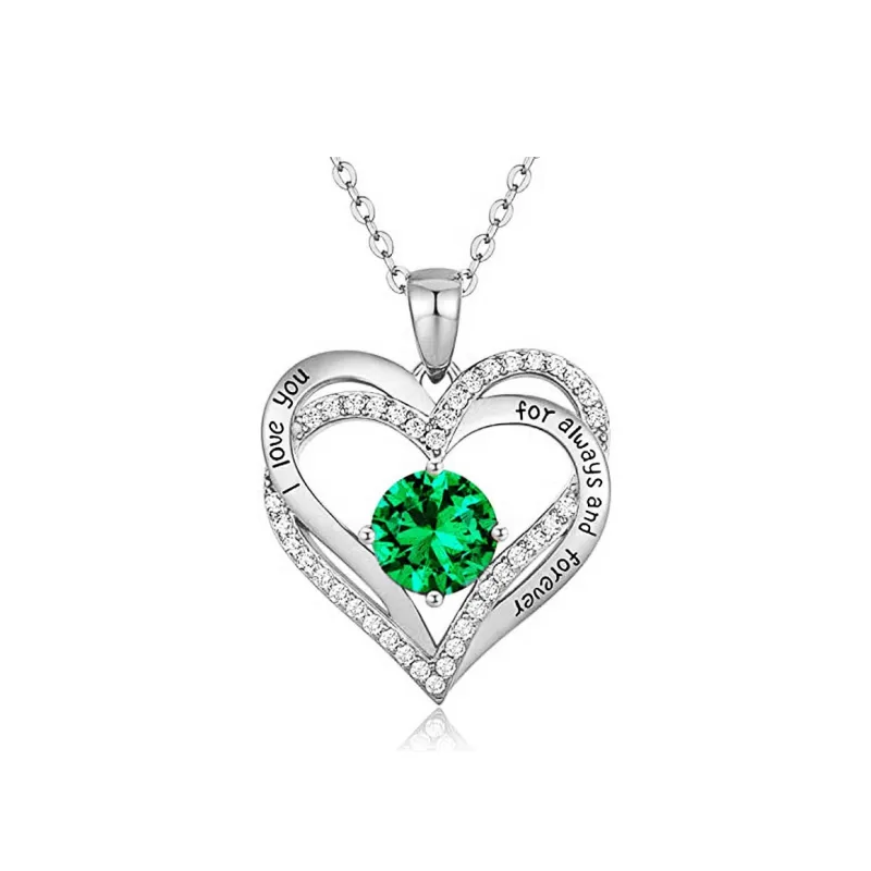 WUMZK 925 Sterling Silver Necklaces Women's-8