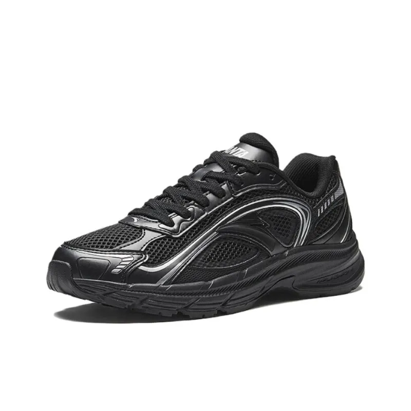 CHAOJIANTA Slip Resistant Coverage Wear Resistant Low Top Casual Shoes Women's Black-1