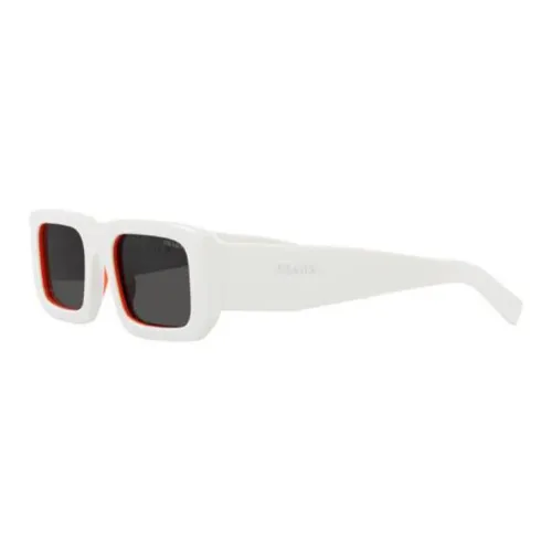 PRADA Rectangular logo-print Sunglasses
