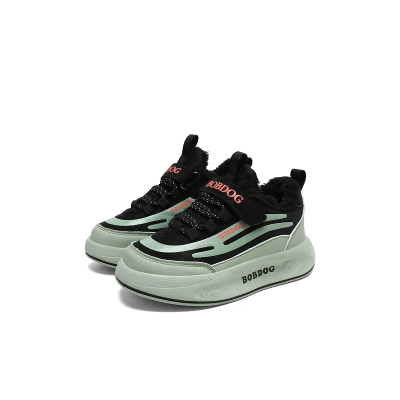 BOBDOG Anti Slip Wear Resistant Water Resistant Lightweight Cushioning Warm Low Top Kids Lifestyle Shoes Kids'-8