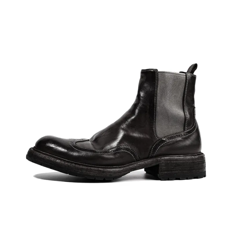 Vibram x Dreambo Short Chelsea Boots Men's-0