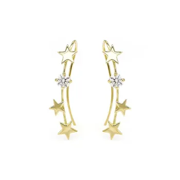 Kim Heng Hee 10K Gold Stud Earrings Women's