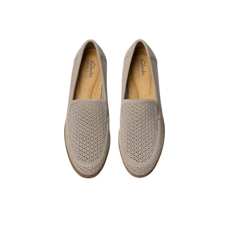 Clarks Trish Cove Casual Single Shoes 2.5cm Women's Taupe-3
