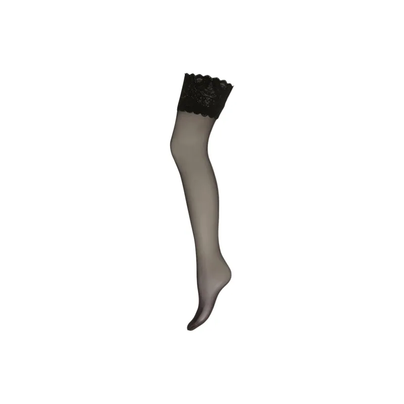 Wolford Thigh-high Socks Women's 1 Pack Black-0
