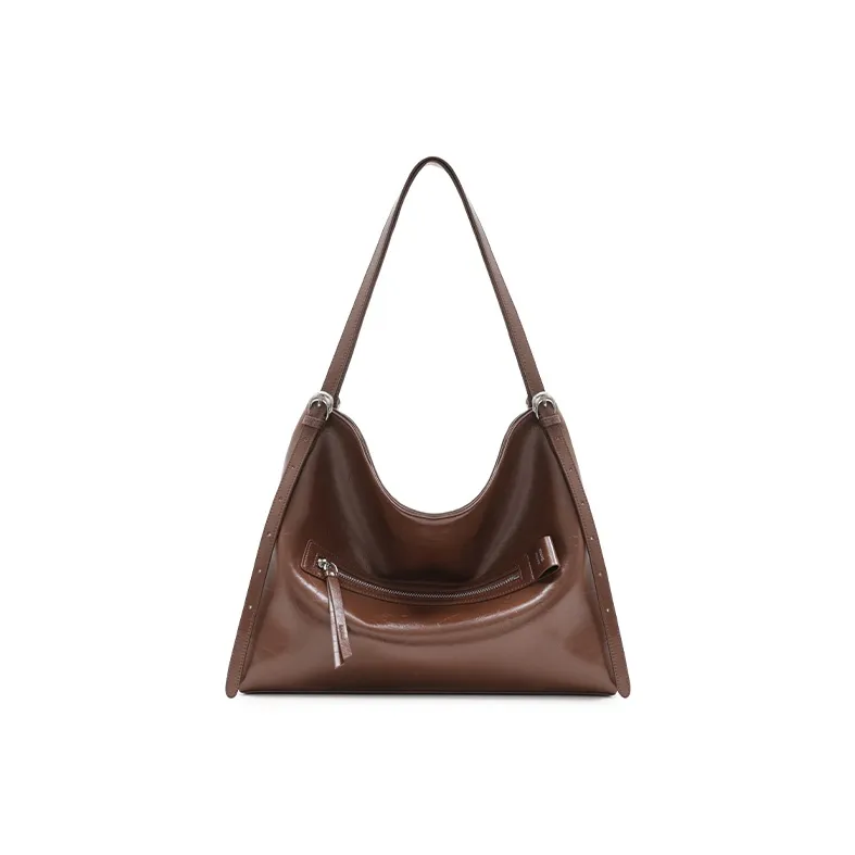 MUVA Cow Leather Shoulder Bag Women's Multicolor-7