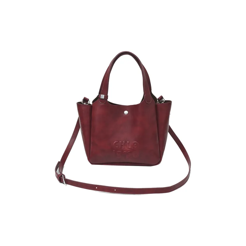 Yalu PU Shoulder Bag, Crossbody Bag, Handbag Regular Women's Black/Red/Coffee-3