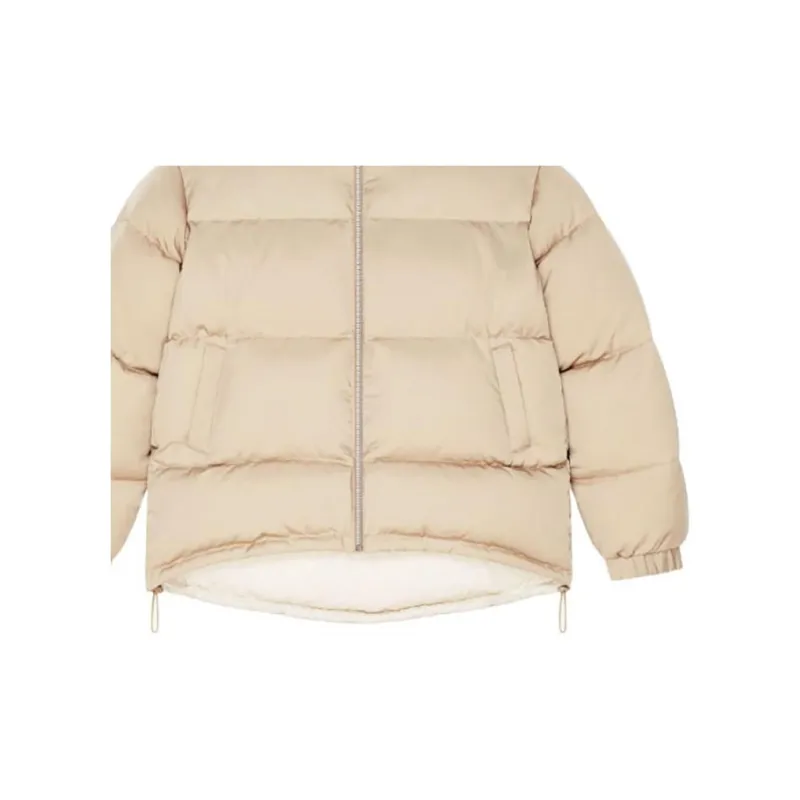 GIVENCHY FW23 Puffer Jacket Women's Beige Yellow-5