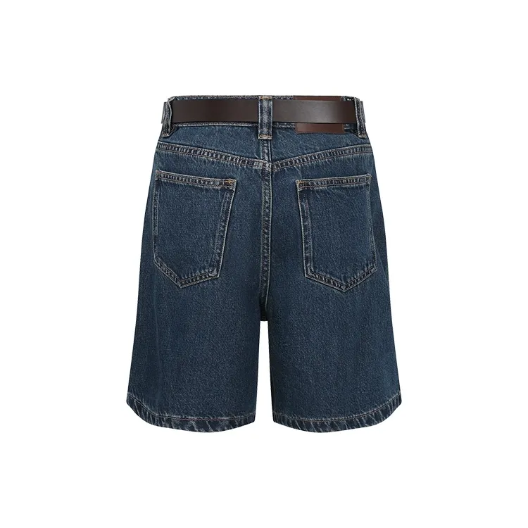 URBAN REVIVO Denim Shorts Women's Blue-1