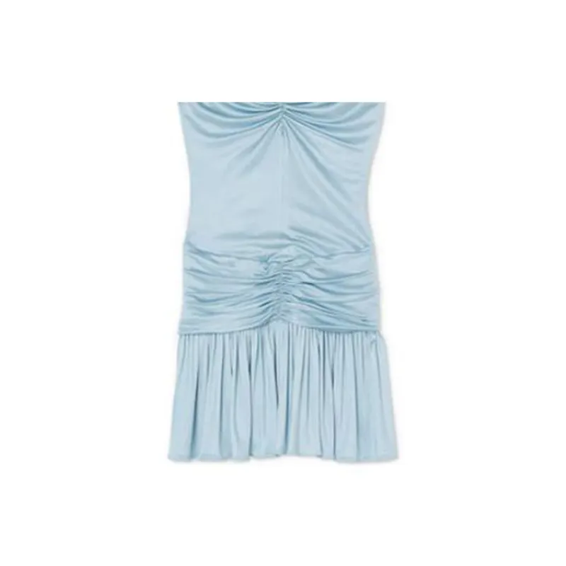 VERSACE Dress Fabric Jersey 'Light Blue'-2