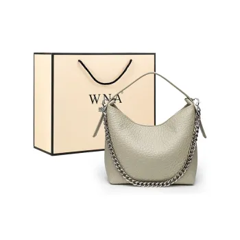 Vigno Synthetic Leather Shoulder Bag Crossbody Bag Handbag Regular Women's Elephant Gray/Black/Pink/White