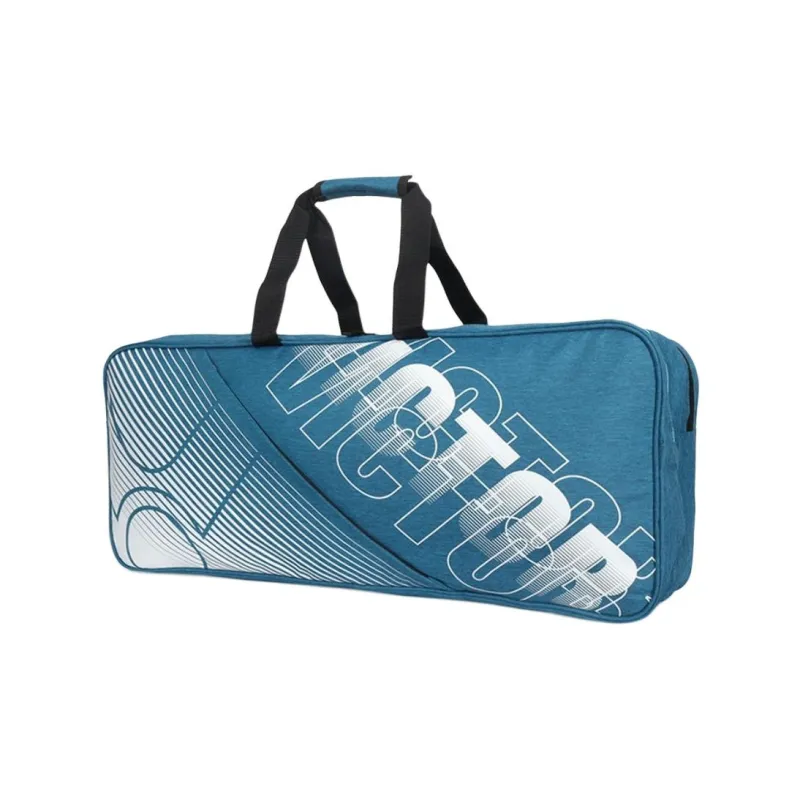 VICTOR Polyester Badminton Racket Bag Handbag Regular Unisex Enamel Blue-2
