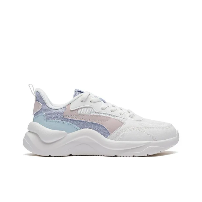 361° Slip Resistant, Abrasion Resistant, Lightweight Low Top Casual Shoes Women's White Blue Purple Pink-1