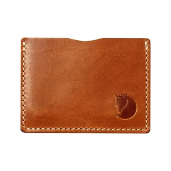 Fjallraven Leather Card Holder Mini Unisex Brown