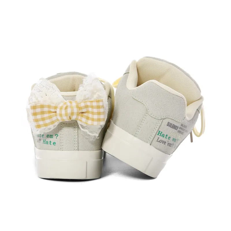Lovely You Wear-resistant And Lightweight Low-Top Skateboard Shoes Women's-22