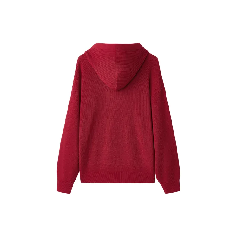 Skechers Sportlife Sweatshirt Unisex Berry Red-1