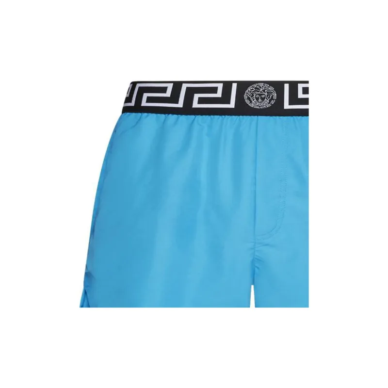 VERSACE Greca Logo Waistband Swim Shorts-2