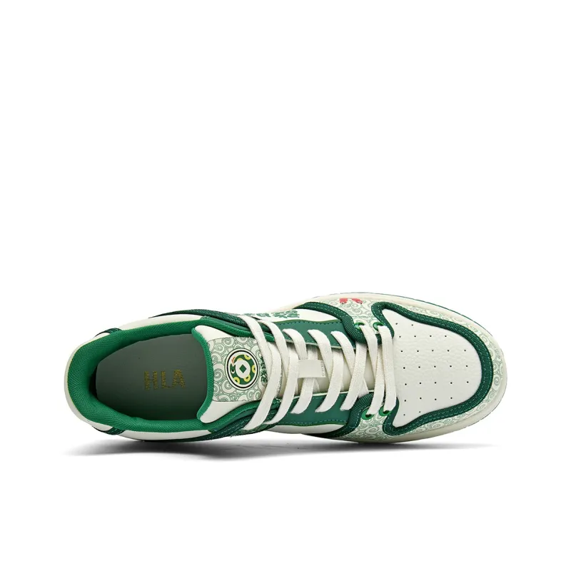 HLA Prosperous Year Of The Snake Low Top Skateboard Shoes Men's Box-2
