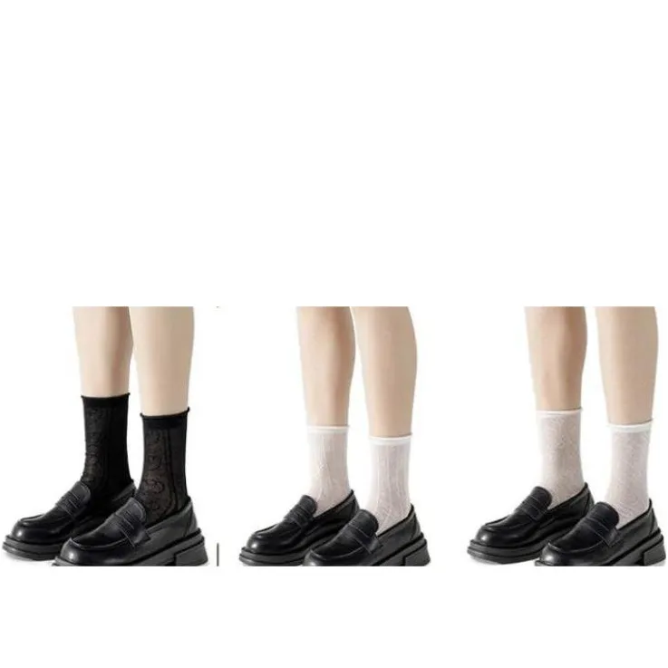 MIIOW Women's Mid Calf Socks-4