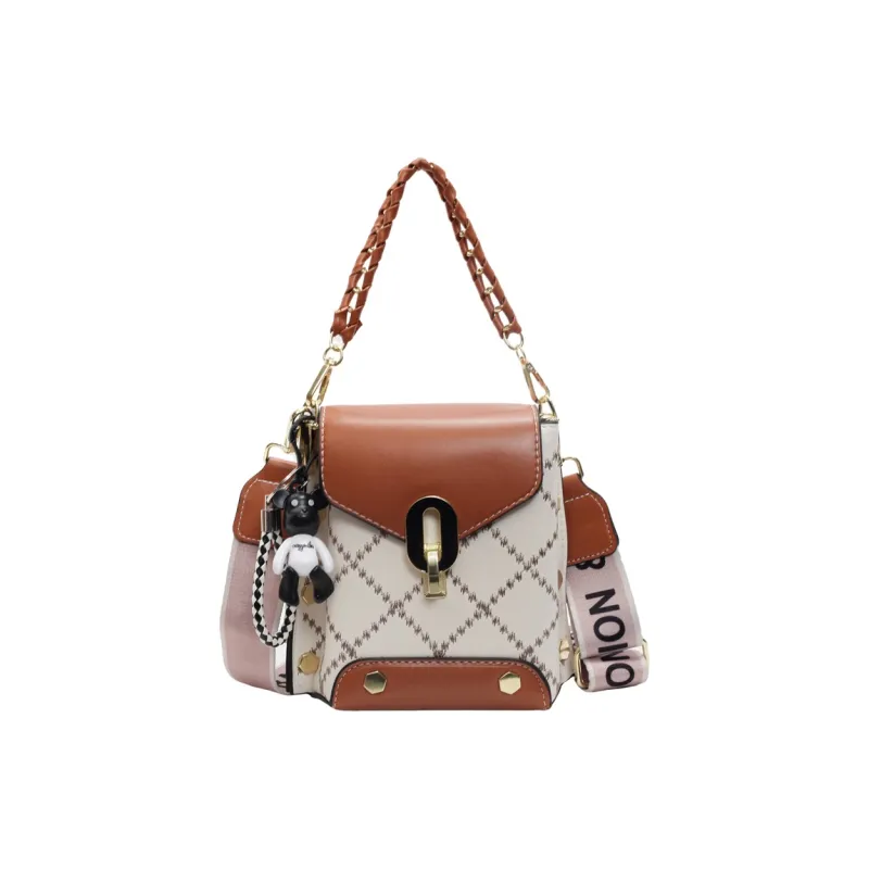 Yalu PU One Shoulder Handbag Women's Multicolor-43