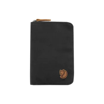 Fjallraven Recycled Polyester Passport Holder Unisex Black