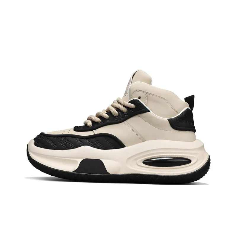 JANECO Anti-Slip And Wear-Resistant Breathable High-Top Chunky Sneakers Men's-14