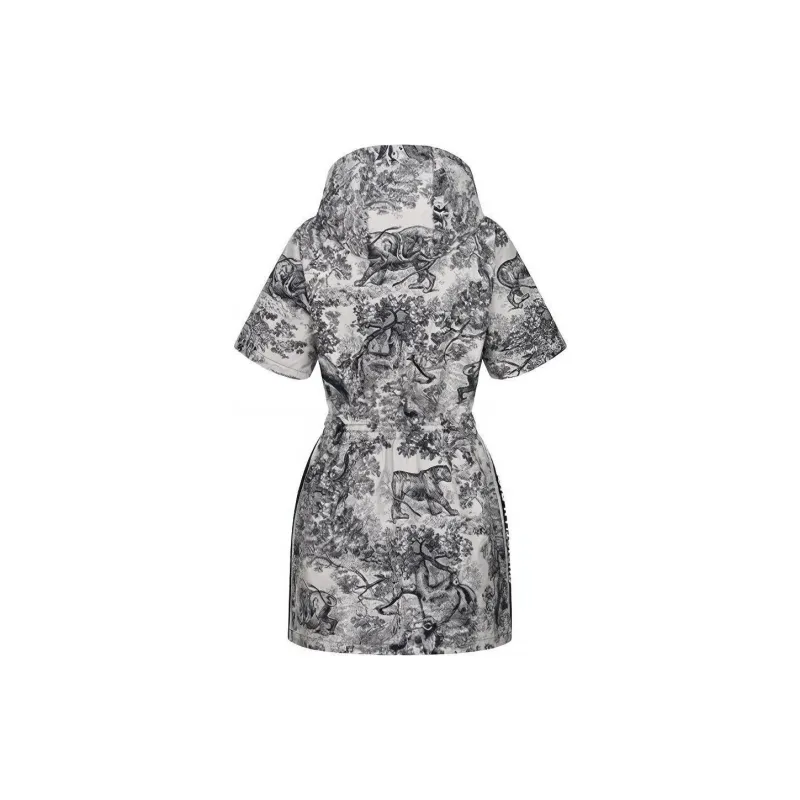 DIOR Quarterly New Products Short-Sleeved Dresses Women's Multicolor-1