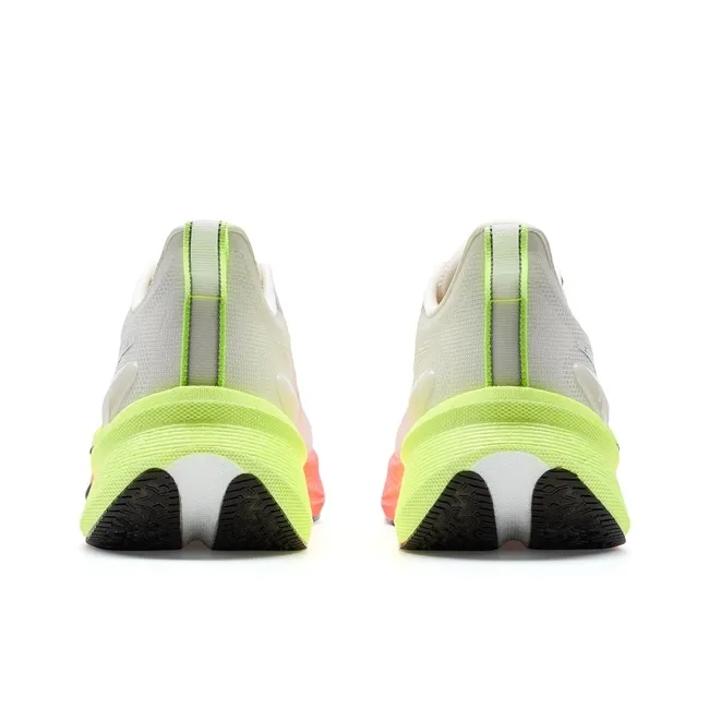 XTEP 2000km 3.0 Anti Slip Wear Resistant Low Top Training Running Shoes Men's Sail White Fluorescent Lime Green-5