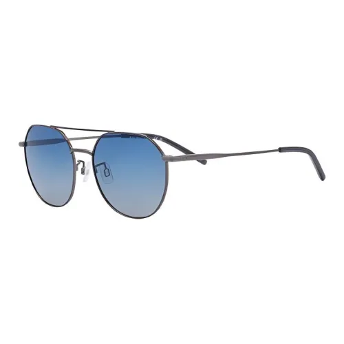 NAUTICA Metal Aviator Sunglasses Men's Silver