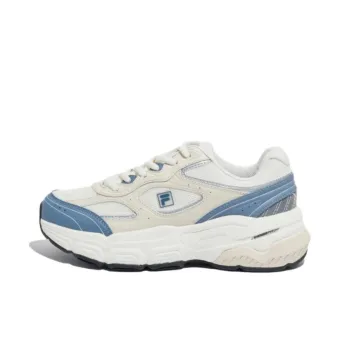 FILA Ranger Anti Slip Wear Resistant Low Top Casual Running Shoes Unisex White