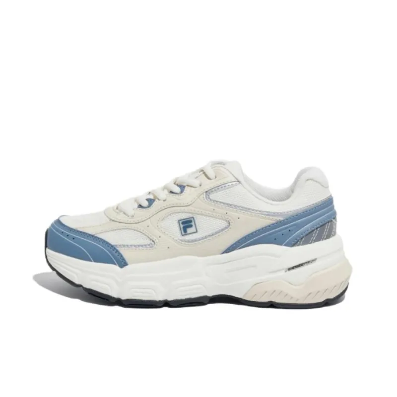 FILA Ranger Anti Slip Wear Resistant Low Top Casual Running Shoes Unisex White-0