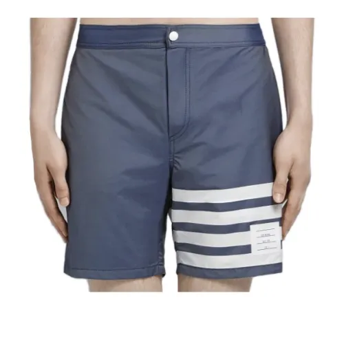 THOM BROWNE Swimming Shorts Men Navy