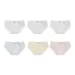 6 Pack-White 3+Blue+Yellow+Pink